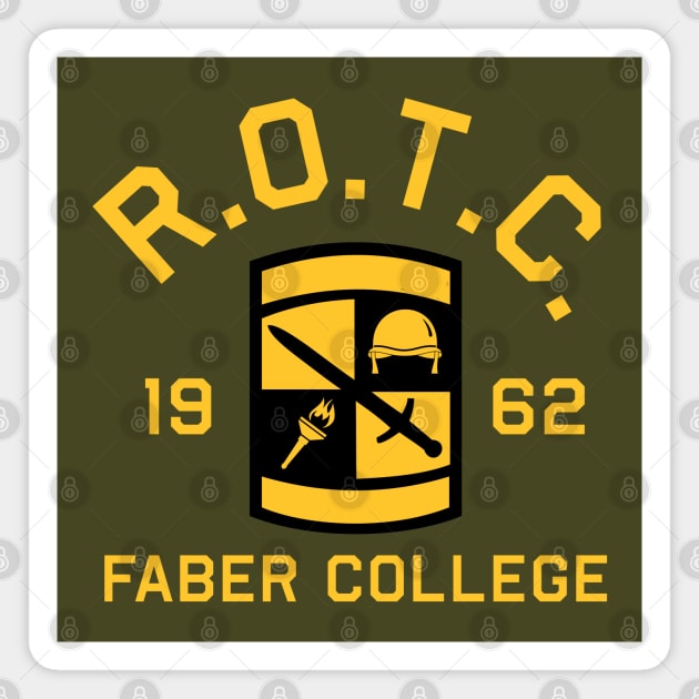 Faber College ROTC Magnet by PopCultureShirts